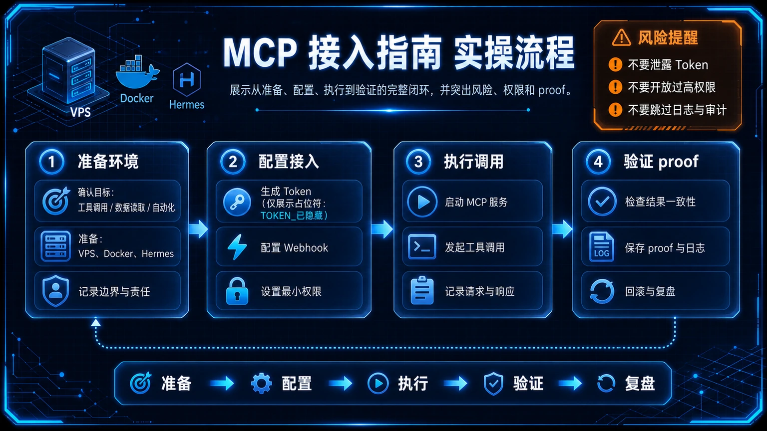 MCP 接入指南 实操流程图