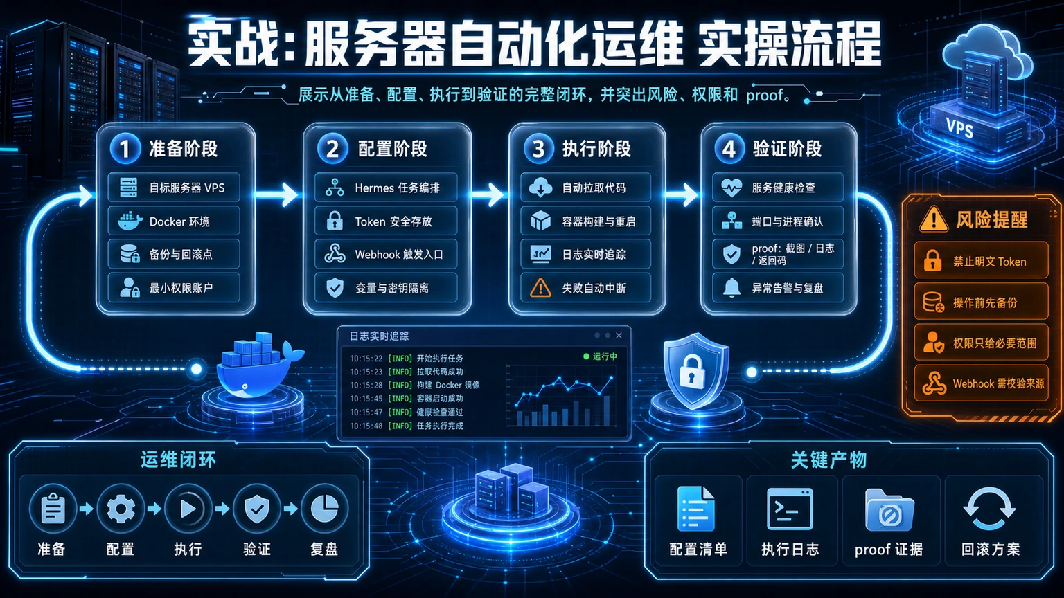 实战:服务器自动化运维 实操流程图